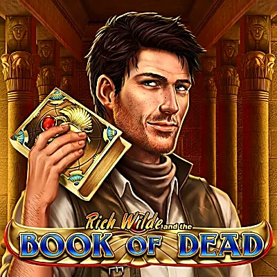 Book of Dead Egyptian-themed slot tile at Pub Casino