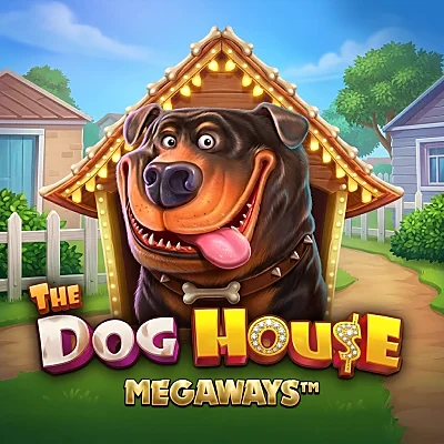 Dog House Megaways slot game tile in the Pub Casino slots lobby